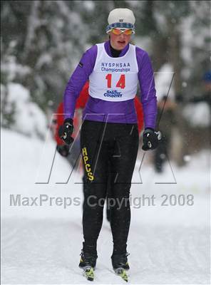 Thumbnail 1 in NYSPHSAA Girls Nordic Classic Relay @ Lake Placid photogallery.