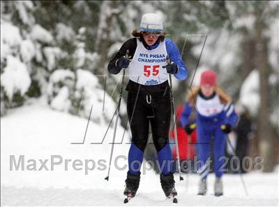 Thumbnail 1 in NYSPHSAA Girls Nordic Classic Relay @ Lake Placid photogallery.