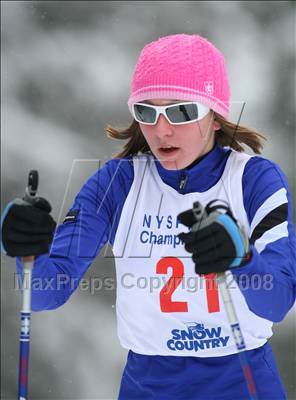 Thumbnail 1 in NYSPHSAA Girls Nordic Classic Relay @ Lake Placid photogallery.