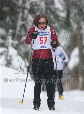 Thumbnail 2 in NYSPHSAA Girls Nordic Classic Relay @ Lake Placid photogallery.