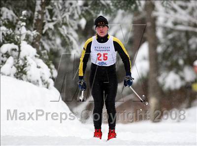 Thumbnail 1 in NYSPHSAA Girls Nordic Classic Relay @ Lake Placid photogallery.