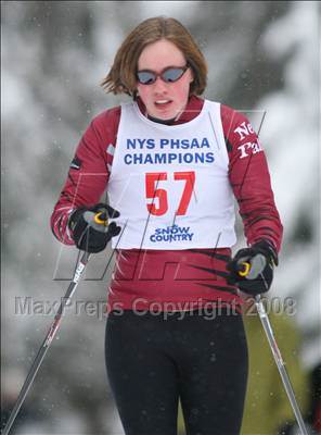 Thumbnail 1 in NYSPHSAA Girls Nordic Classic Relay @ Lake Placid photogallery.