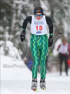 Thumbnail 2 in NYSPHSAA Girls Nordic Classic Relay @ Lake Placid photogallery.