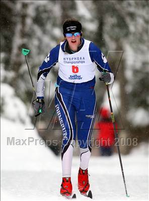 Thumbnail 2 in NYSPHSAA Girls Nordic Classic Relay @ Lake Placid photogallery.