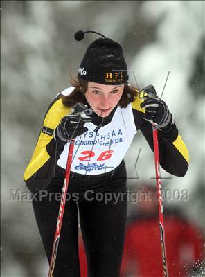 Thumbnail 3 in NYSPHSAA Girls Nordic Classic Relay @ Lake Placid photogallery.