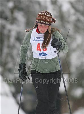 Thumbnail 3 in NYSPHSAA Girls Nordic Classic Relay @ Lake Placid photogallery.