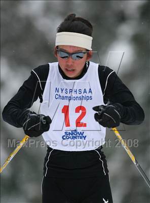 Thumbnail 3 in NYSPHSAA Girls Nordic Classic Relay @ Lake Placid photogallery.