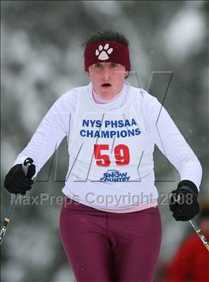 Thumbnail 3 in NYSPHSAA Girls Nordic Classic Relay @ Lake Placid photogallery.