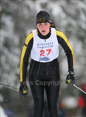 Thumbnail 1 in NYSPHSAA Girls Nordic Classic Relay @ Lake Placid photogallery.