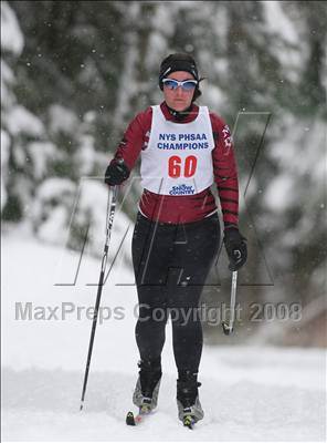 Thumbnail 1 in NYSPHSAA Girls Nordic Classic Relay @ Lake Placid photogallery.