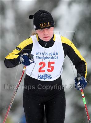 Thumbnail 1 in NYSPHSAA Girls Nordic Classic Relay @ Lake Placid photogallery.