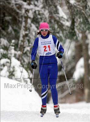 Thumbnail 2 in NYSPHSAA Girls Nordic Classic Relay @ Lake Placid photogallery.