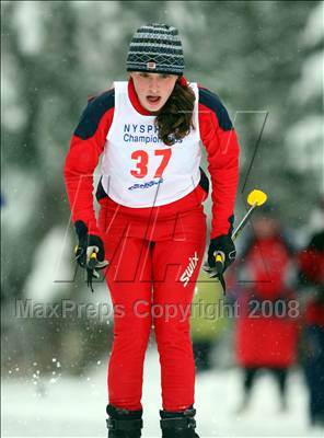 Thumbnail 3 in NYSPHSAA Girls Nordic Classic Relay @ Lake Placid photogallery.