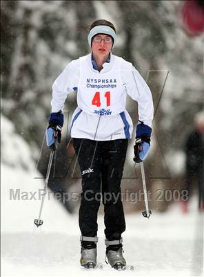 Thumbnail 2 in NYSPHSAA Girls Nordic Classic Relay @ Lake Placid photogallery.