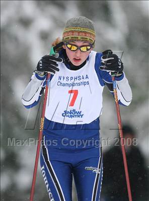 Thumbnail 3 in NYSPHSAA Girls Nordic Classic Relay @ Lake Placid photogallery.