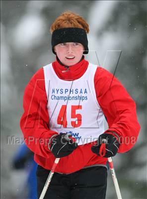Thumbnail 3 in NYSPHSAA Girls Nordic Classic Relay @ Lake Placid photogallery.