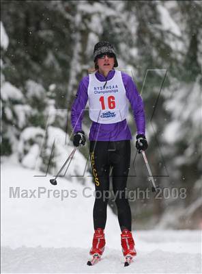 Thumbnail 1 in NYSPHSAA Girls Nordic Classic Relay @ Lake Placid photogallery.