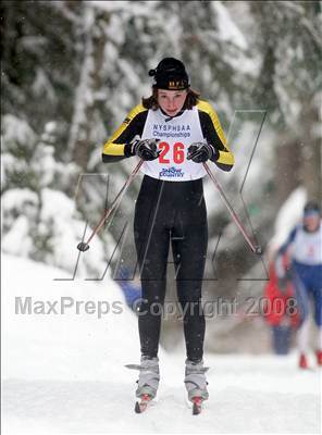 Thumbnail 1 in NYSPHSAA Girls Nordic Classic Relay @ Lake Placid photogallery.