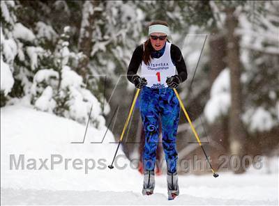 Thumbnail 2 in NYSPHSAA Girls Nordic Classic Relay @ Lake Placid photogallery.