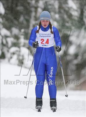 Thumbnail 3 in NYSPHSAA Girls Nordic Classic Relay @ Lake Placid photogallery.