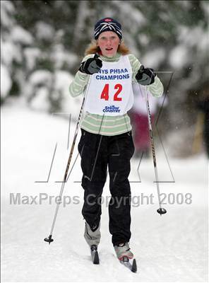 Thumbnail 2 in NYSPHSAA Girls Nordic Classic Relay @ Lake Placid photogallery.