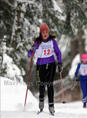 Thumbnail 2 in NYSPHSAA Girls Nordic Classic Relay @ Lake Placid photogallery.