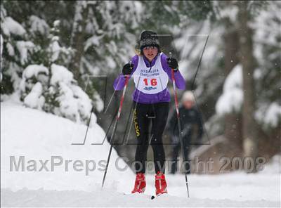 Thumbnail 3 in NYSPHSAA Girls Nordic Classic Relay @ Lake Placid photogallery.