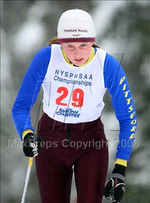 Thumbnail 3 in NYSPHSAA Girls Nordic Classic Relay @ Lake Placid photogallery.