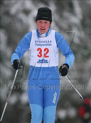 Thumbnail 3 in NYSPHSAA Girls Nordic Classic Relay @ Lake Placid photogallery.