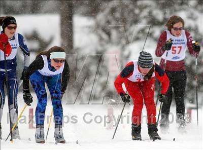 Thumbnail 2 in NYSPHSAA Girls Nordic Classic Relay @ Lake Placid photogallery.