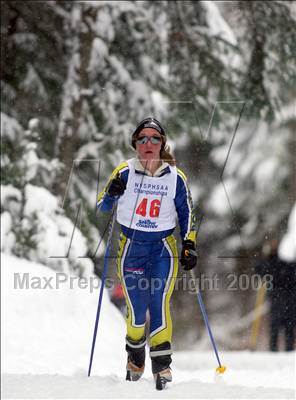 Thumbnail 2 in NYSPHSAA Girls Nordic Classic Relay @ Lake Placid photogallery.
