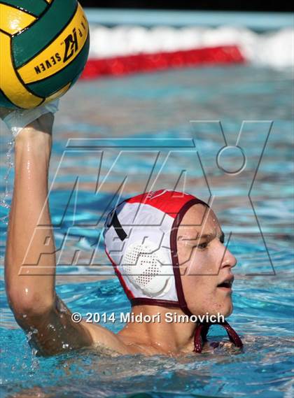 Thumbnail 1 in El Camino vs. Rancho Buena Vista (2014 Poway Invitational) photogallery.