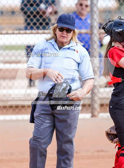 Thumbnail 3 in Valley Christian vs Combs (Chandler Prep Softball Classic)  photogallery.