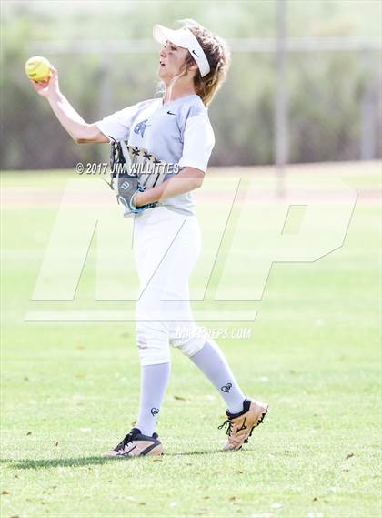 Thumbnail 1 in Valley Christian vs Combs (Chandler Prep Softball Classic)  photogallery.