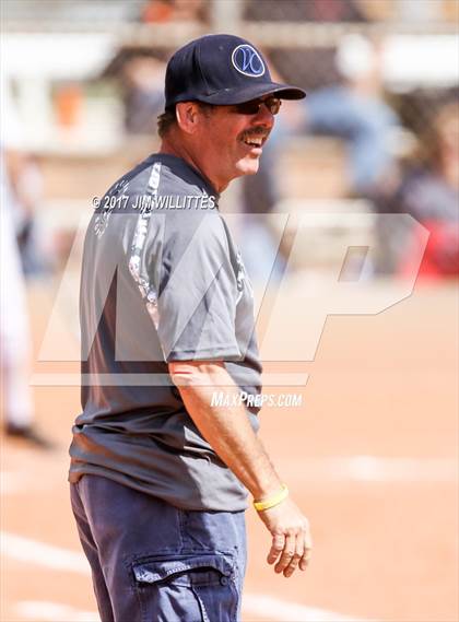 Thumbnail 2 in Valley Christian vs Combs (Chandler Prep Softball Classic)  photogallery.