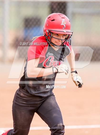 Thumbnail 2 in Valley Christian vs Combs (Chandler Prep Softball Classic)  photogallery.