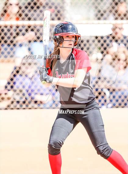 Thumbnail 1 in Valley Christian vs Combs (Chandler Prep Softball Classic)  photogallery.
