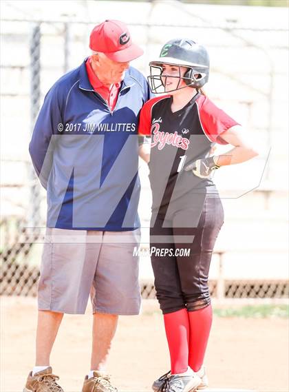 Thumbnail 3 in Valley Christian vs Combs (Chandler Prep Softball Classic)  photogallery.