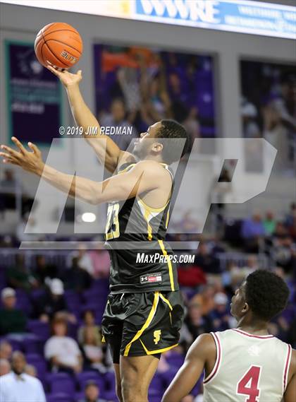 Thumbnail 2 in Sunrise Christian Academy vs. St. Frances Academy (City of Palms Classic) photogallery.