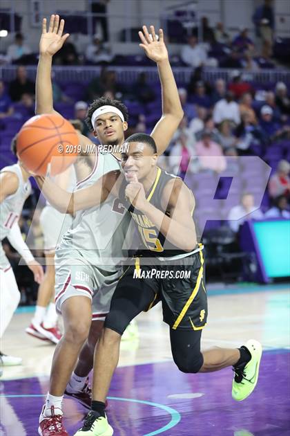 Thumbnail 2 in Sunrise Christian Academy vs. St. Frances Academy (City of Palms Classic) photogallery.