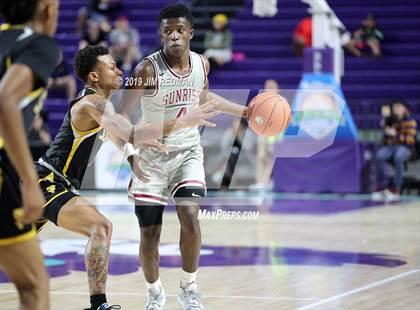 Thumbnail 1 in Sunrise Christian Academy vs. St. Frances Academy (City of Palms Classic) photogallery.