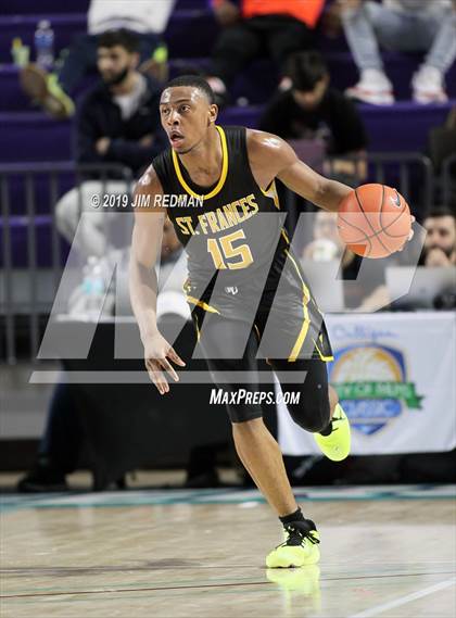 Thumbnail 3 in Sunrise Christian Academy vs. St. Frances Academy (City of Palms Classic) photogallery.
