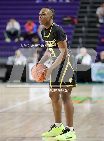 Thumbnail 3 in Sunrise Christian Academy vs. St. Frances Academy (City of Palms Classic) photogallery.