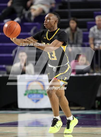 Thumbnail 1 in Sunrise Christian Academy vs. St. Frances Academy (City of Palms Classic) photogallery.