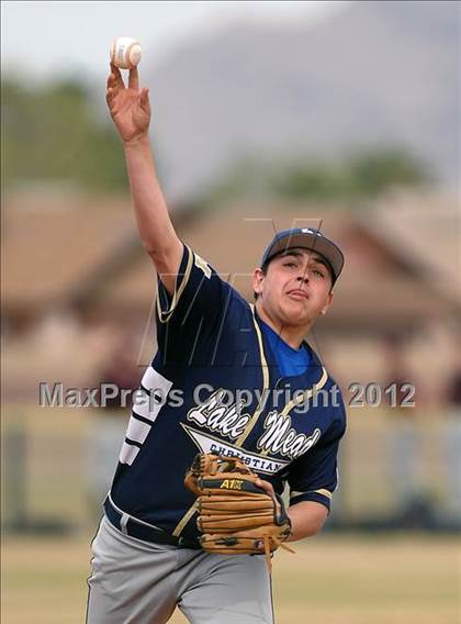 Thumbnail 1 in Lake Mead Academy vs. Victor Valley Christian (Spring Slam Tournament) photogallery.
