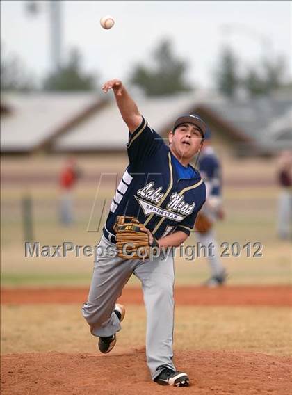 Thumbnail 2 in Lake Mead Academy vs. Victor Valley Christian (Spring Slam Tournament) photogallery.