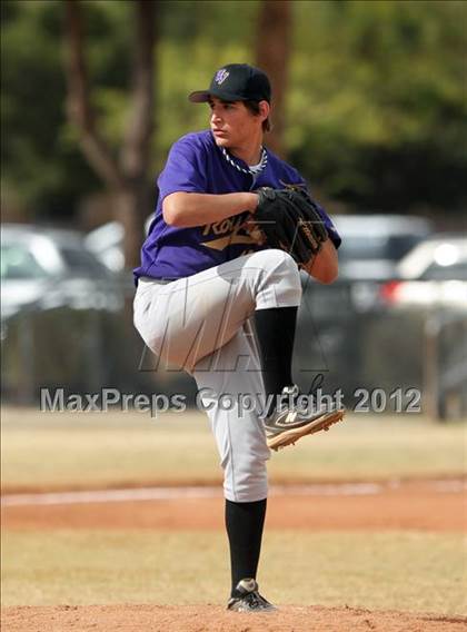 Thumbnail 2 in Lake Mead Academy vs. Victor Valley Christian (Spring Slam Tournament) photogallery.