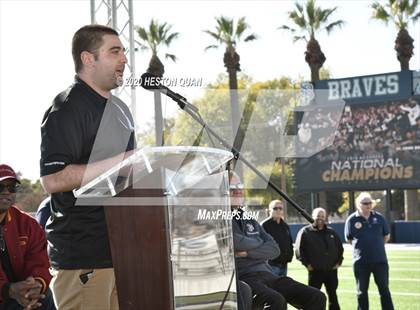 Thumbnail 2 in St. John Bosco National Champions Presentation photogallery.