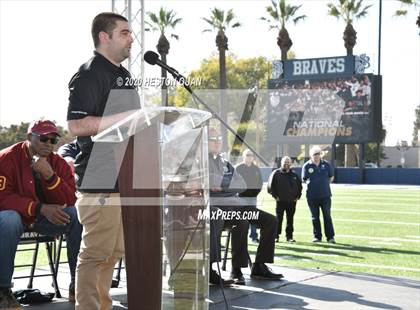 Thumbnail 2 in St. John Bosco National Champions Presentation photogallery.