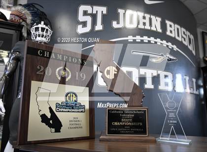 Thumbnail 1 in St. John Bosco National Champions Presentation photogallery.